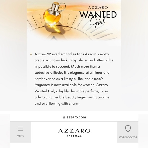 NEW!! Azzaro “Wanted Girl” Shower Milk - Picture 4 of 5